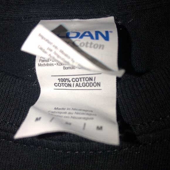 Men’s Jim Beam Bourbon Graphic Short Sleeve T-Shirt Size Medium Black Gold - Picture 4 of 4